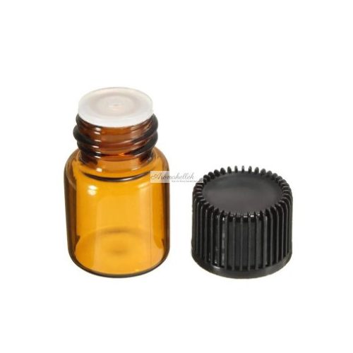 2 ml essential oil bottle, vials - amber