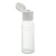 Plastic bottle with flip-top cap - 50 ml