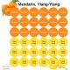 Matrica, címke illóolajokhoz - Mandarin, Ylang-ylang
