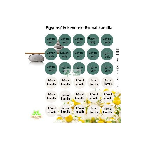 Sticker-  EGYENSÚLY, RÓMAI KAMILLA