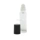 10 ml roll on essentinal oil üveg - clear (with glass roller)