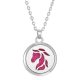 Aroma necklace - hearts (20 mm)