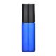 5 ml colorful roller bottle- black bottlecup -  blue