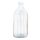 500 ml víztiszta, ÜVEG palack 28/410