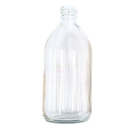 500 ml víztiszta, ÜVEG palack 28/410