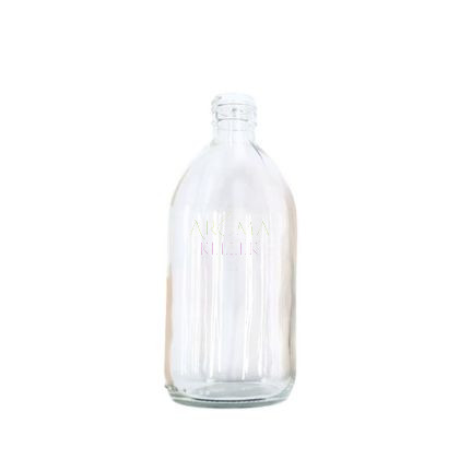 250 ml víztiszta, ÜVEG palack 28/410