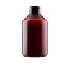 250 ml-es barna, műanyag palack pumpás fejjel