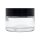 Üveg tégely, fekete kupakkal - 30 ml