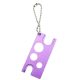 Metal opener for essential oil bottles - puder pink