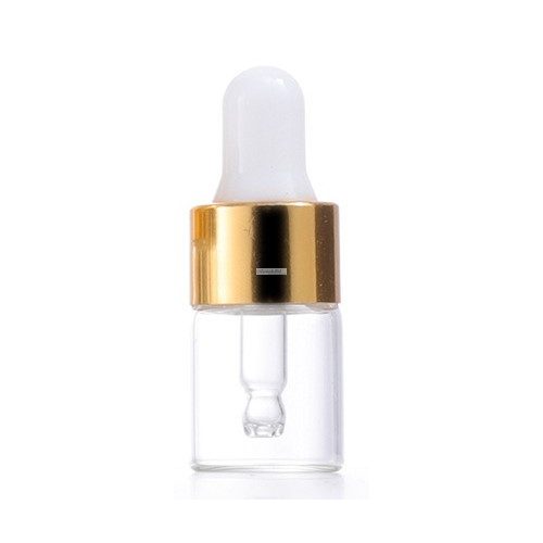 Pipettás üveg - 2 ml (arany)