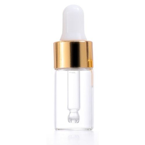 Pipettás üveg - 3ml (arany)