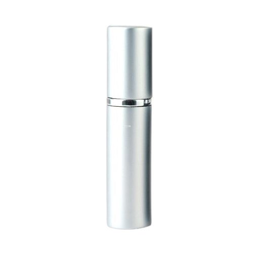Parfume glass with silver metal case - 10 ml