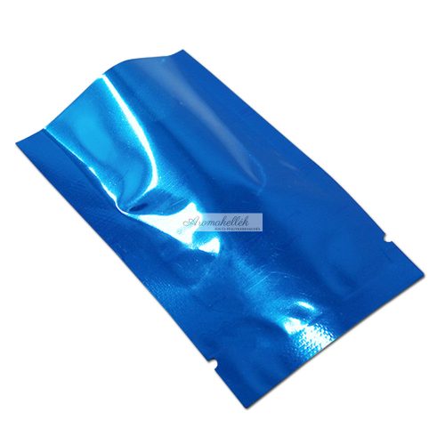 Aluminium foil heat seal - 5x7 cm - blue