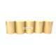 Aluminium cup for roll-on bottles (5 pcs.)