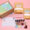 Kit de fabricare a bombelor de baie - Limonadă roz și citrice
