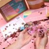 Kit de fabricare a bombelor de baie - Limonadă roz și citrice