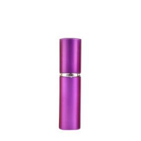 Pumpás  üveg védőtokkal - 10 ml - fényes lila