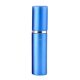 Parfume glass with metal case - 10 ml - blue