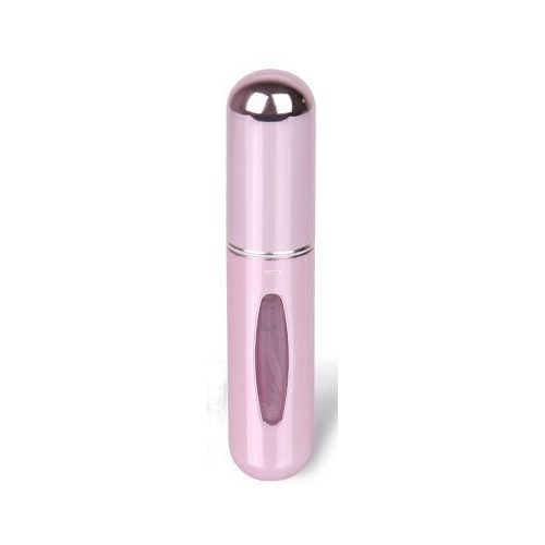 Újratölthető mini parfümös üveg - 5 ml (rózsaszín)