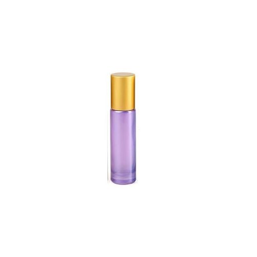 10 ml - es roll on üveg - gyöngy - lila