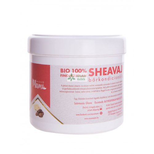 BIO shea vaj tégelyben - finomítatlan