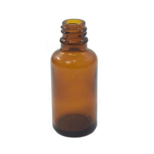 30 ml-es amber üveg (kupak nélkül)