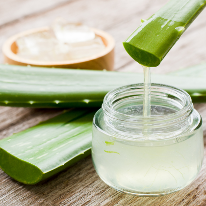 Aloe vera gél  házilag