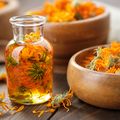 Calendula oil: for skin health and beauty